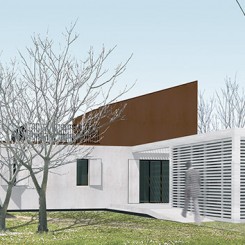 Progetto per residenze sociali (Vigonza), rendering